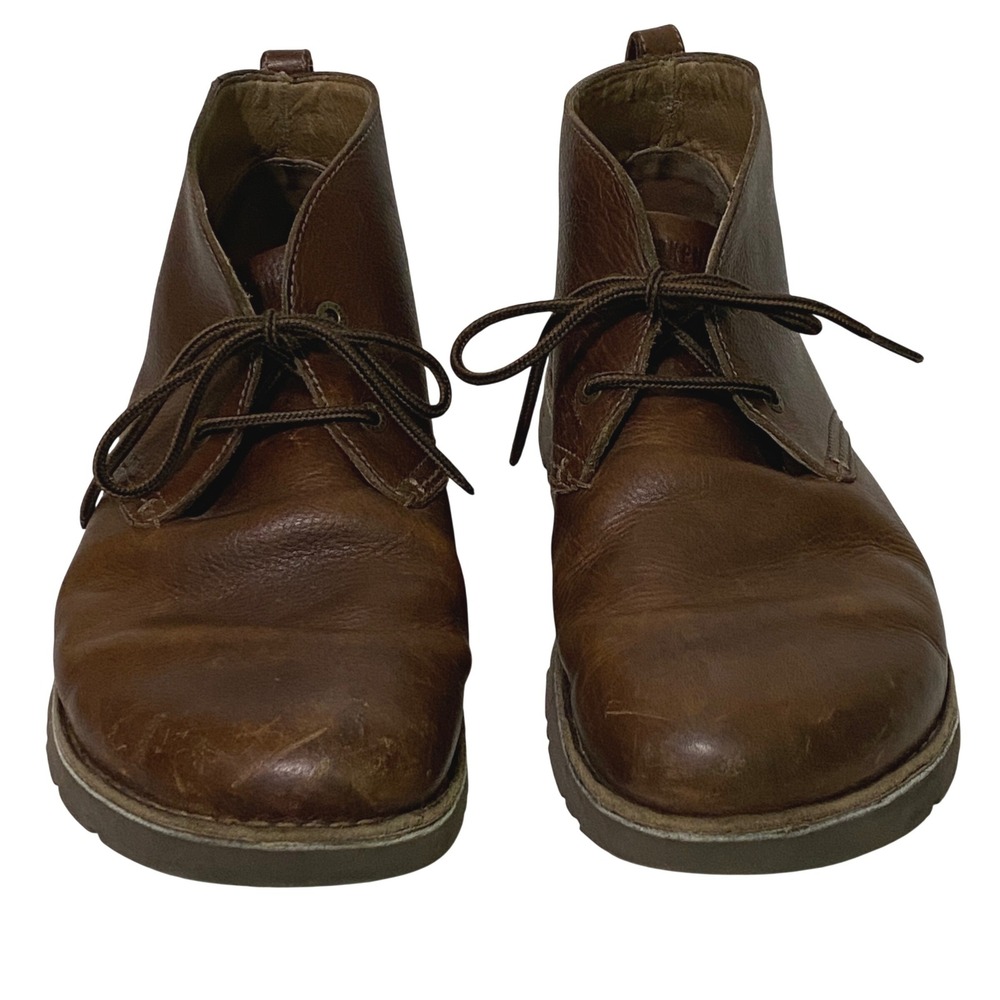 Vtg Y2K Birkenstock Brown Leather Chukka Desert Boots Mens EU 46 US 13 Hipster